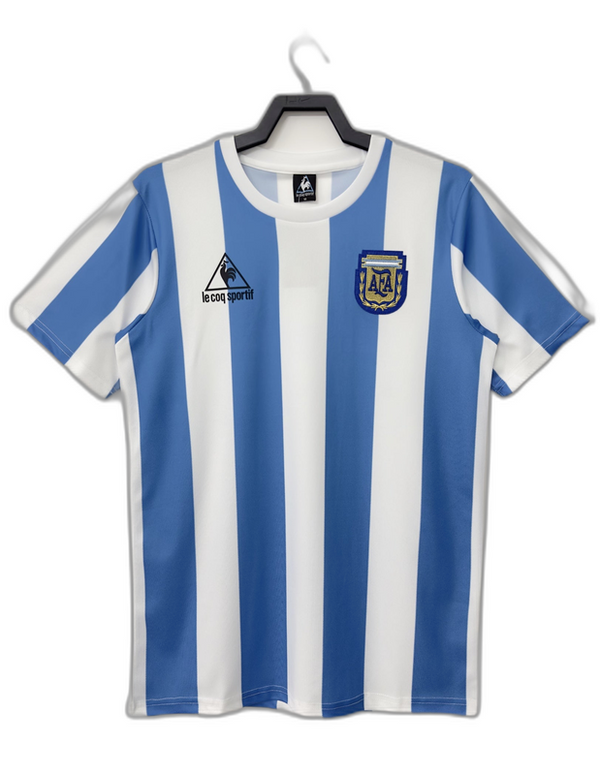 Camisa Argentina I 1986- Versão Retrô