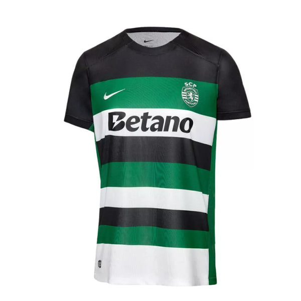 CAMISA FEMININA DO SPORTING 25/26 VERDE E PRETO
