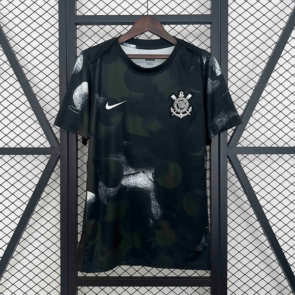 CAMISA DO CORINTHIANS 25/26 PRETO TREINO