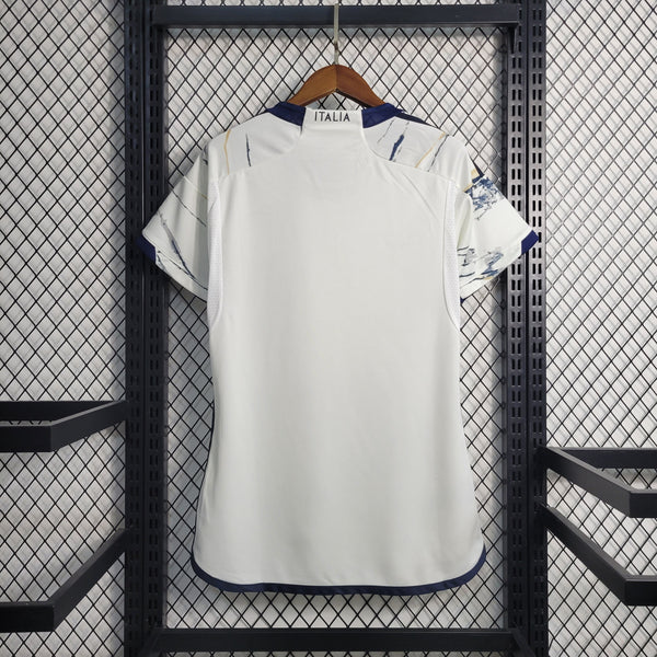 CAMISA FEMININA DA ITALIA 23/24 BRANCO