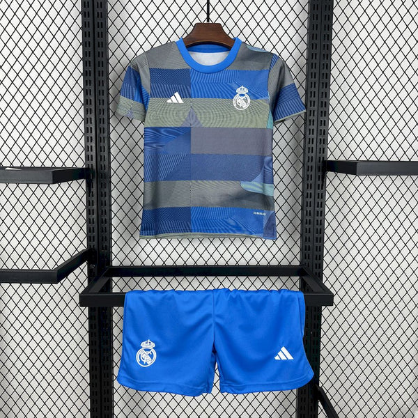 Kit Infantil Real Madrid Pré-Jogo 25/26