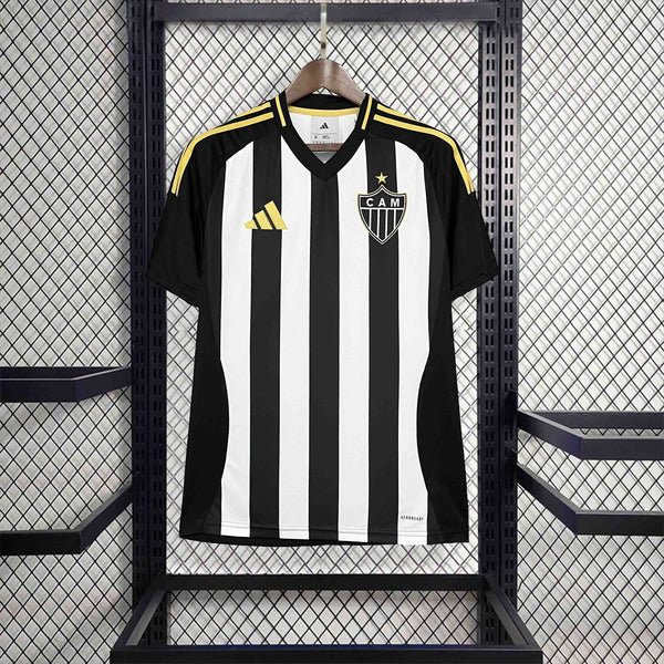 CAMISA DO ATLETICO MINEIRO 25/26 BRANCO E PRETO