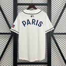 CAMISA DE BASEBOL DO PSG 25/26 BRANCO