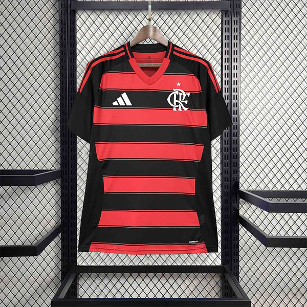CAMISA DO FLAMENGO 25/26 VERMELHO E PRETO