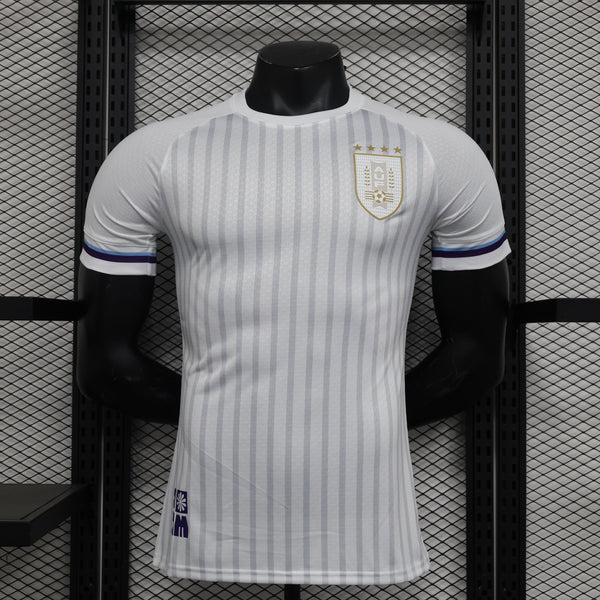 CAMISA VERSÃO PLAYER DO URUGUAY 24/25 BRANCA