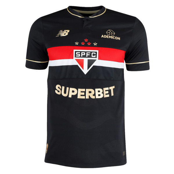 CAMISA DO SÃO PAULO 25/26 PRETO
