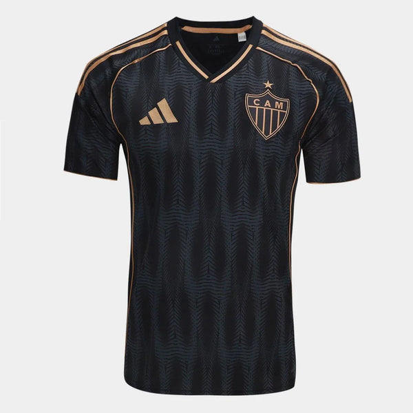 CAMISA DO ATLETICO MINEIRO 26/27 PRETO + DOURADO