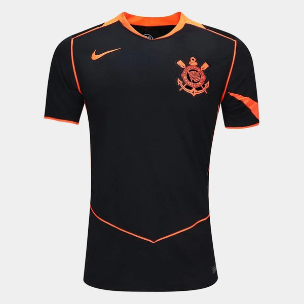 CAMISA DO CORINTHIANS 26/27 PRETO + LARANJA