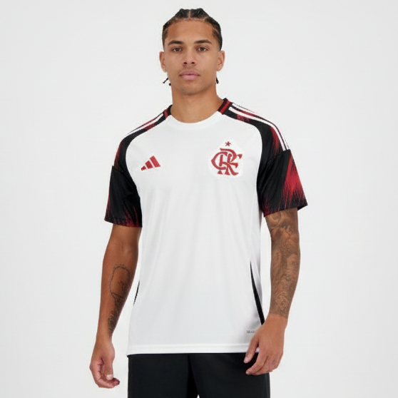 CAMISA DO FLAMENGO 25/26 BRANCO TREINO