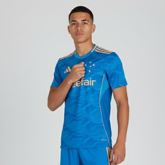 CAMISA DO CRUZEIRO 26/27 AZUL