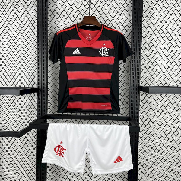 Kit Infantil Flamengo Home 25/26 - Lançamento